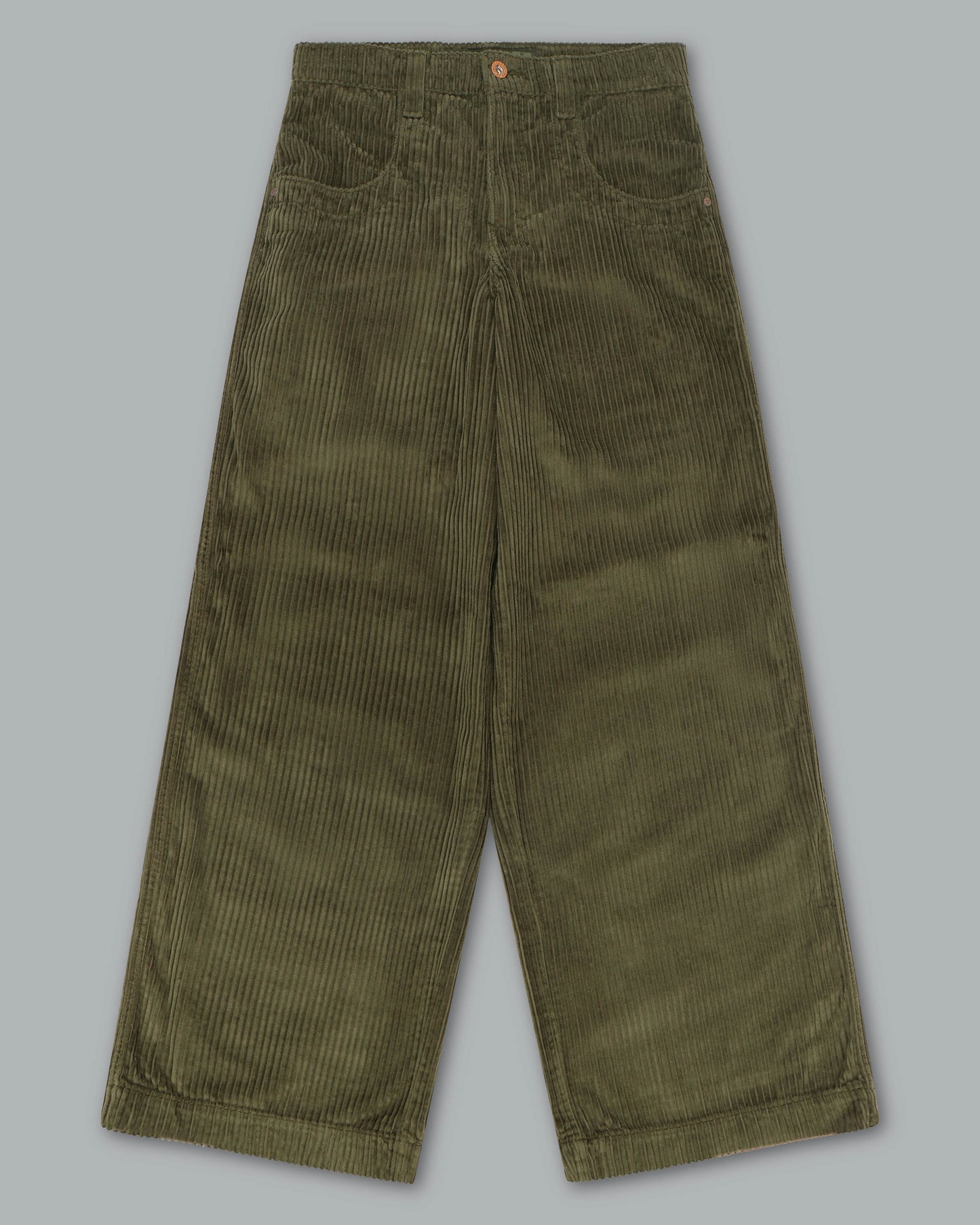 101 Twin Cannon. 26". 4 Wale Corduroy. Moss. NEW