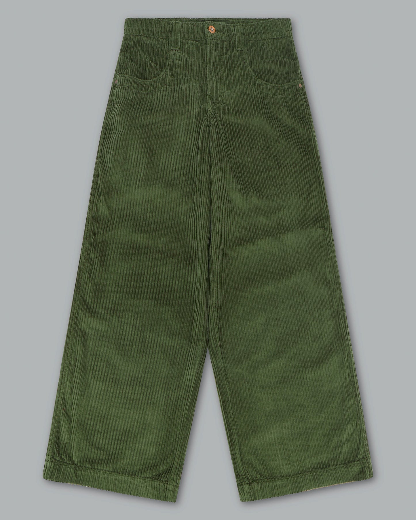 101 Twin Cannon. 26". 4 Wale Corduroy. Moss. NEW