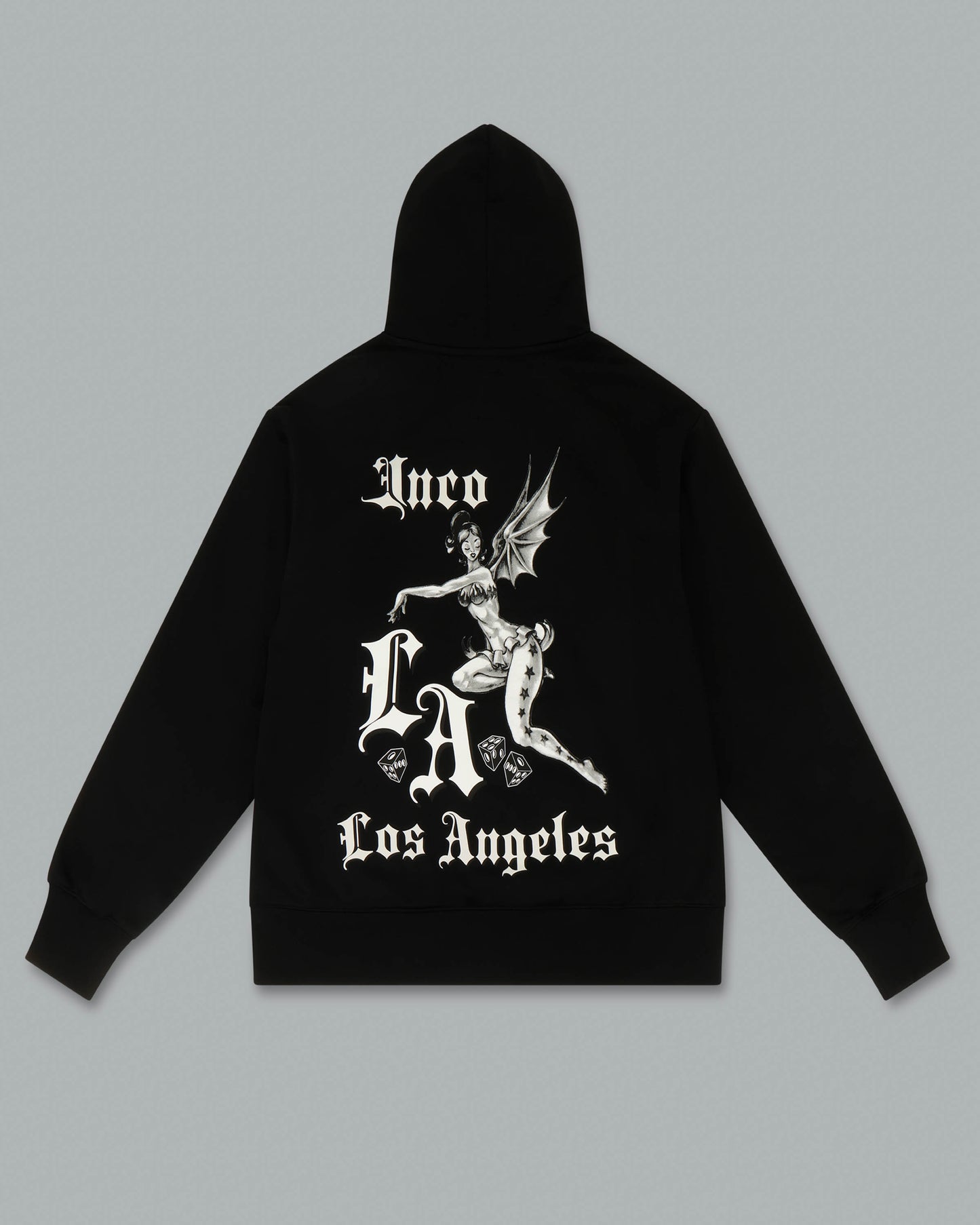 LA Stardust Hoodie. Black.