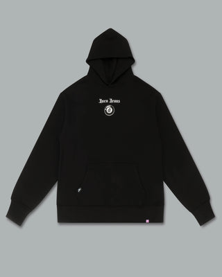 8 Ball Hoodie. Black.