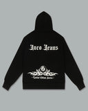 8 Ball Hoodie. Black.