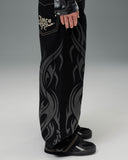 Flame Karatz. 23". Jet Black.