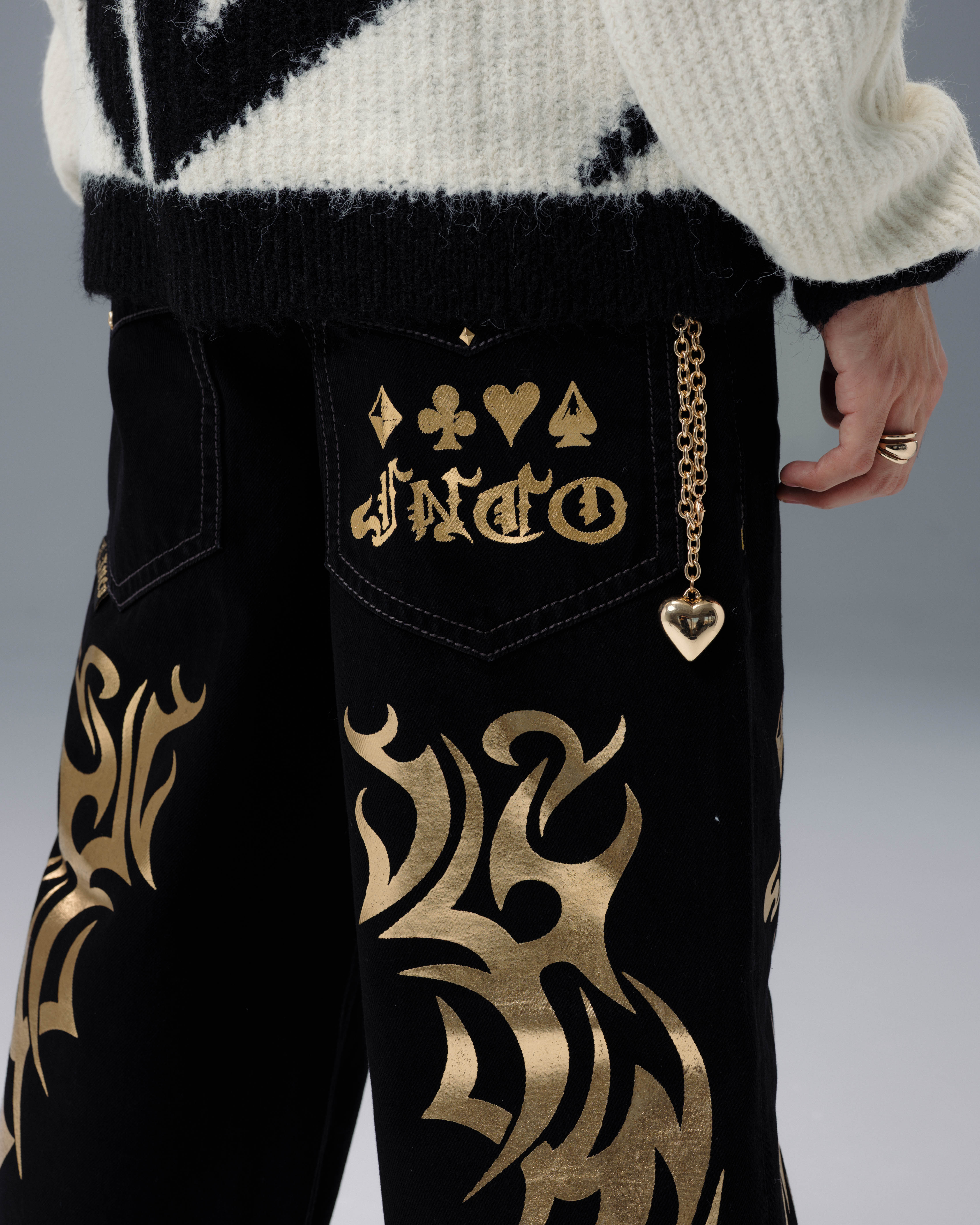 パンツ the gamblers prison straight pants Gambler. 23