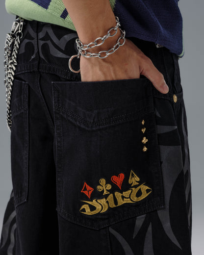 High Roller. 21". Jet Black.