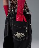 W Flame Karatz. 23". Jet Black.