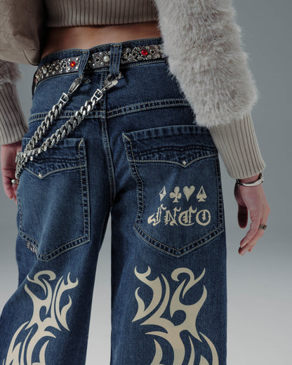 W Gambler. 23". Hand-Sand Dark Stone.