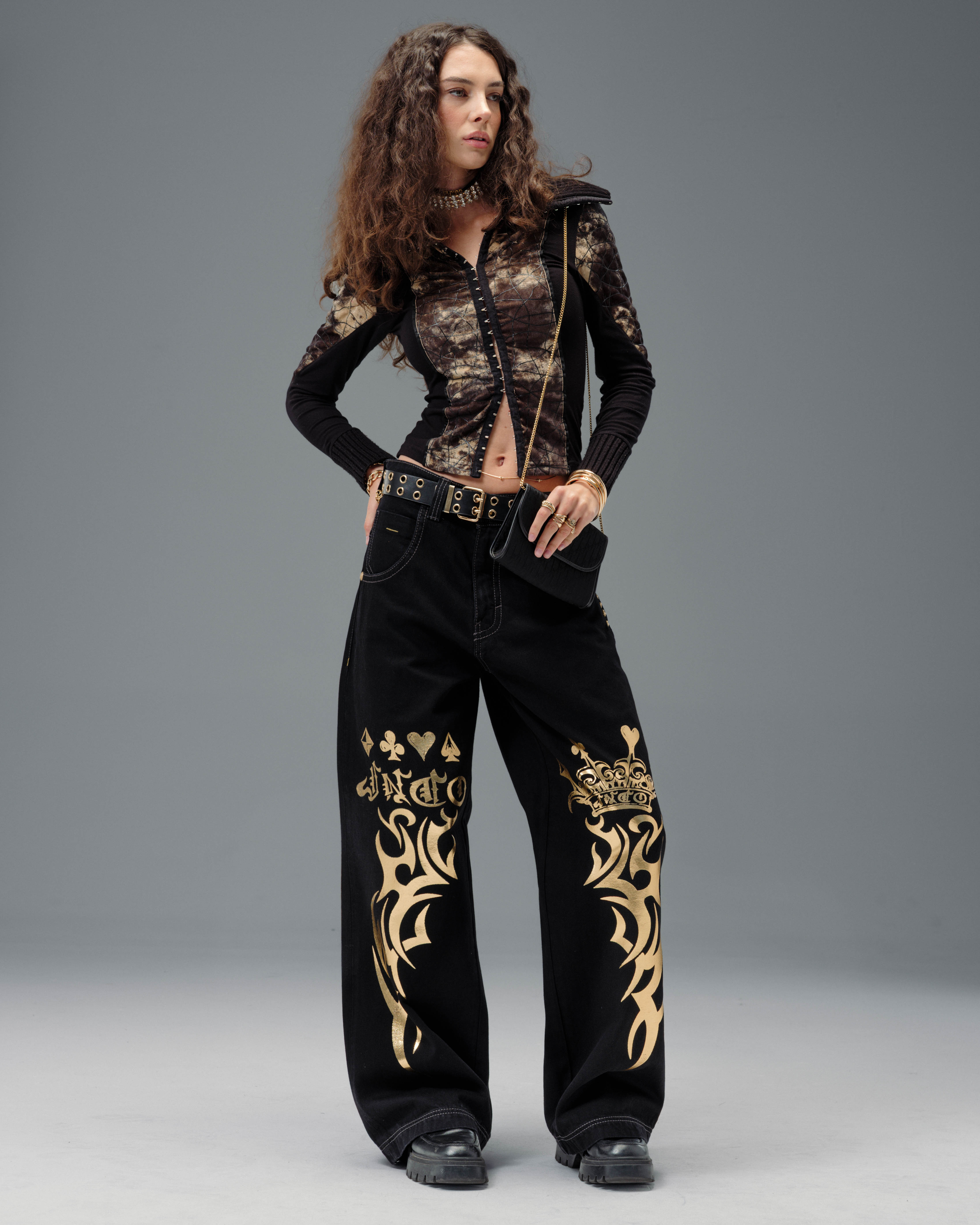 激レア美品JINCO JEANS チェーンブラック デニム 90's 極太 激レア美品JINCO JEANS チェーンブラック デニム 90's 極太 - メルカリ