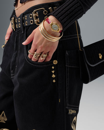 W Gambler. 23". Jet Black.