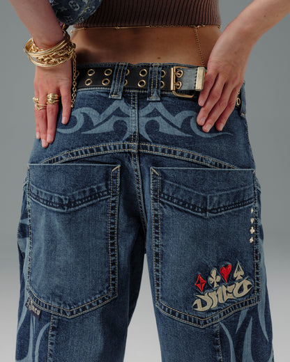 W High Roller. 21". Hand-Sand Dark Stone.