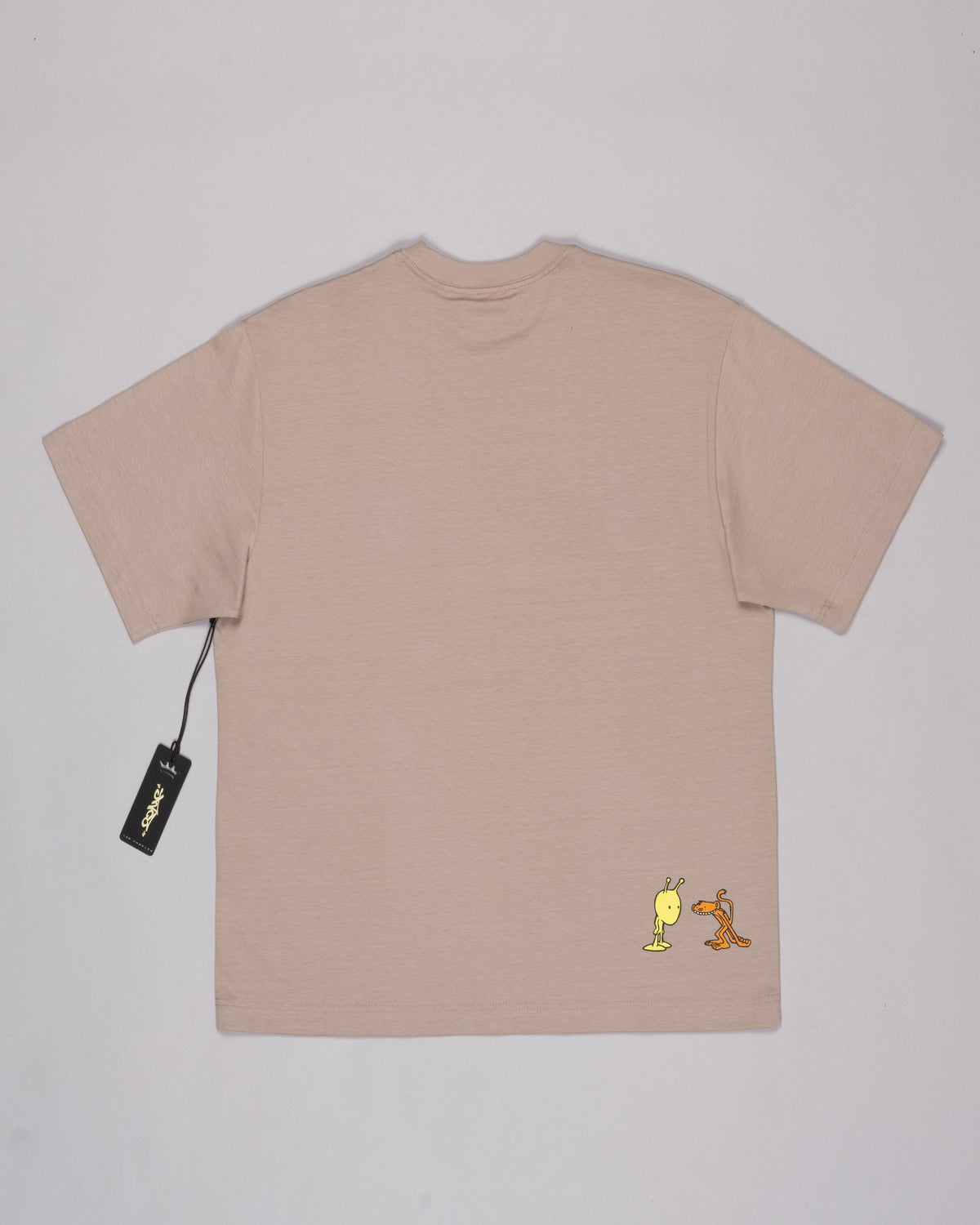 No Monkey Business Tee. Mushroom