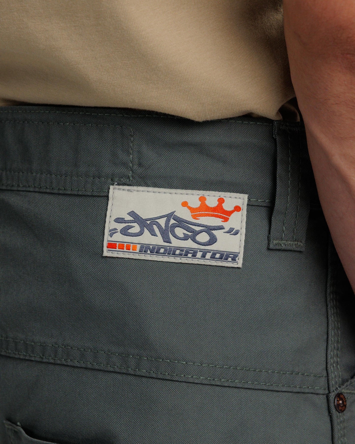 Indicator Cargo Pants. 22”. Olive.