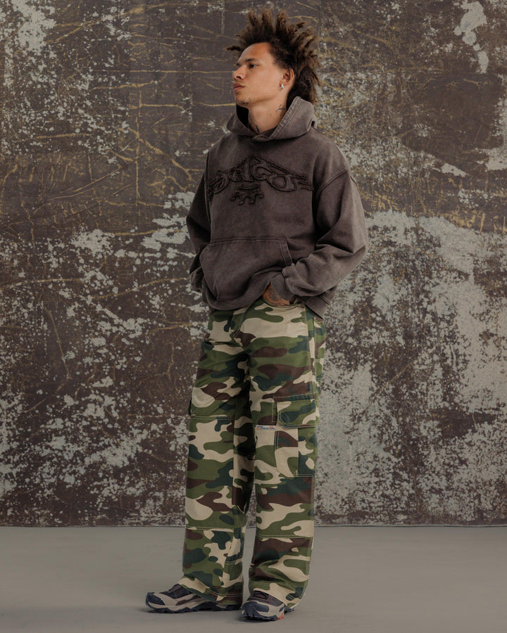 Indicator Cargo Pants. 22”. Swamp Camo.