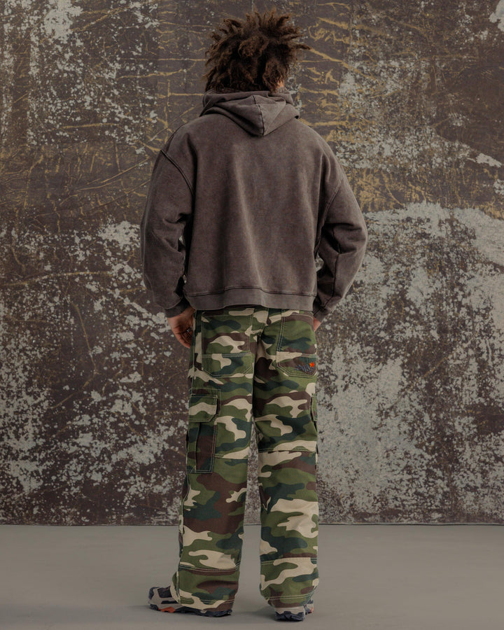 Indicator Cargo Pants. 22”. Swamp Camo.