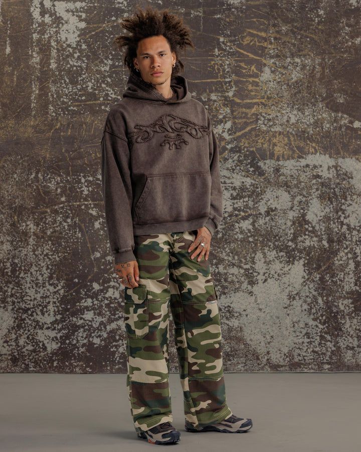 Indicator Cargo Pants. 22”. Swamp Camo.