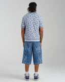 Rising Flames Shorts. 15" Inseam. Dark Stone.