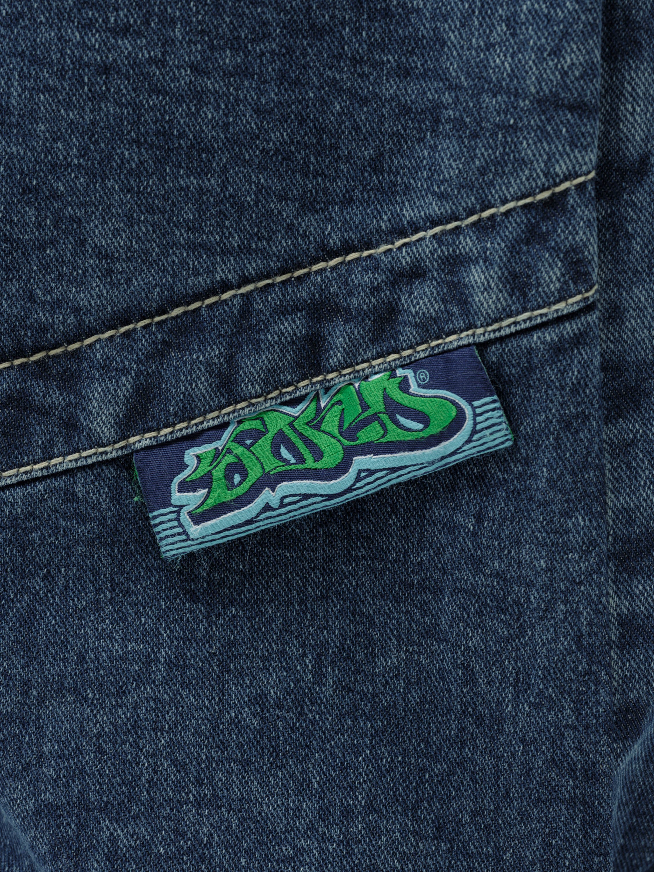 JNCO ブルーデニム NOS NWT Vintage 90s On The Brink Wide Leg Jeans JNCO 28x31 28” Leg