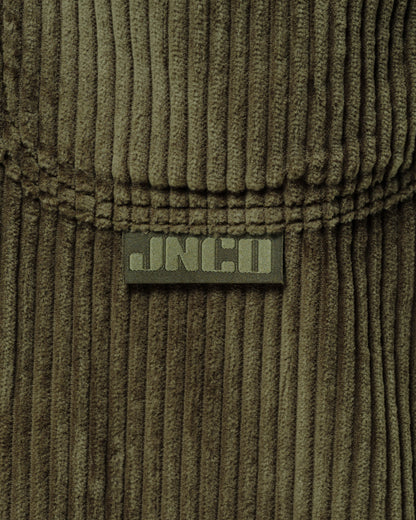 W101 Twin Cannon. 26". 4 Wale Corduroy. Moss. NEW