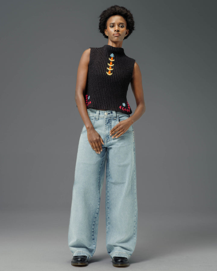 W Gambler. 23". Hand-Sand Vintage.