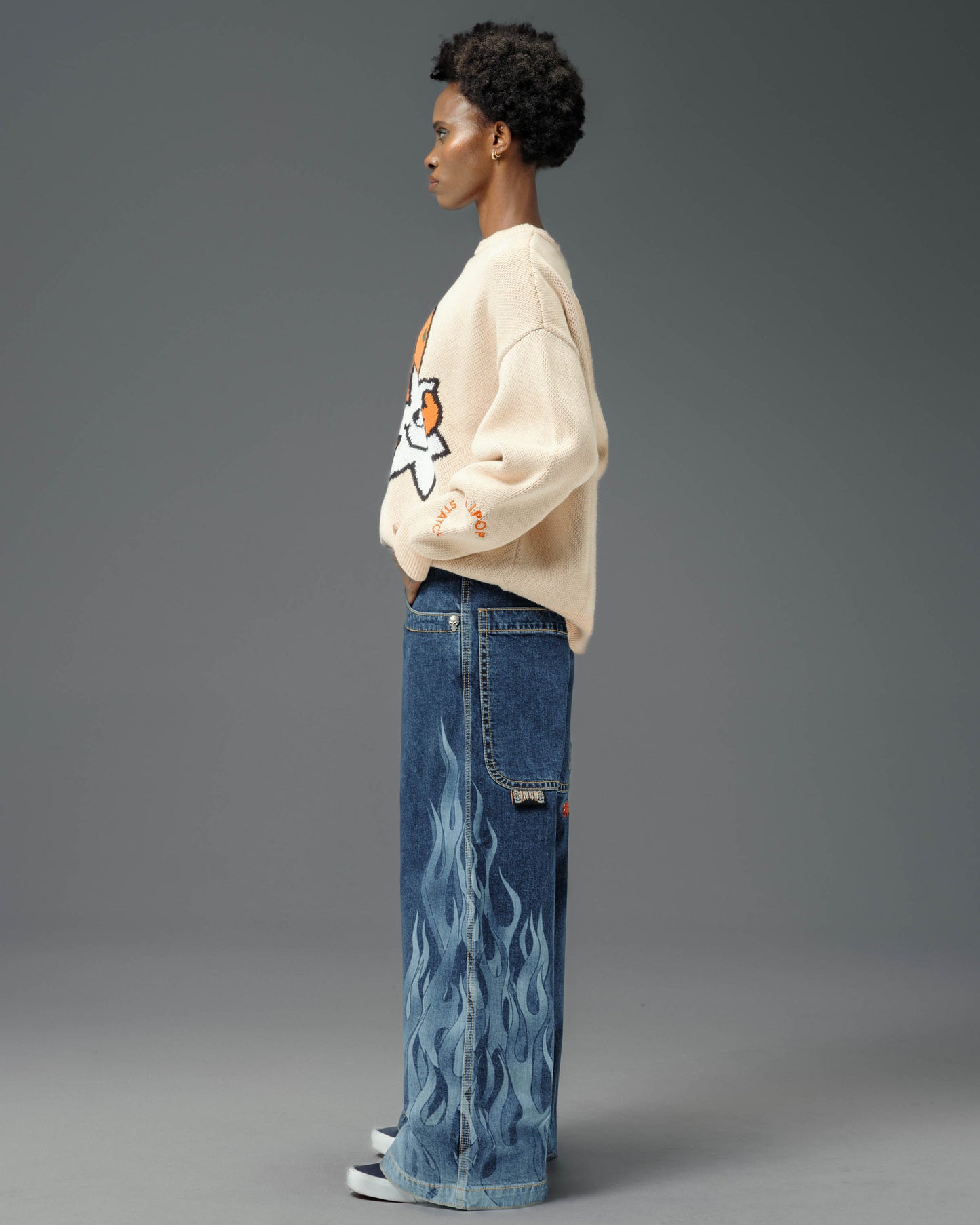 W Flame Hellfire. 26". Dark Stone.