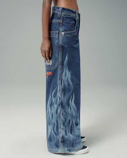 W Flame Hellfire. 26". Dark Stone.