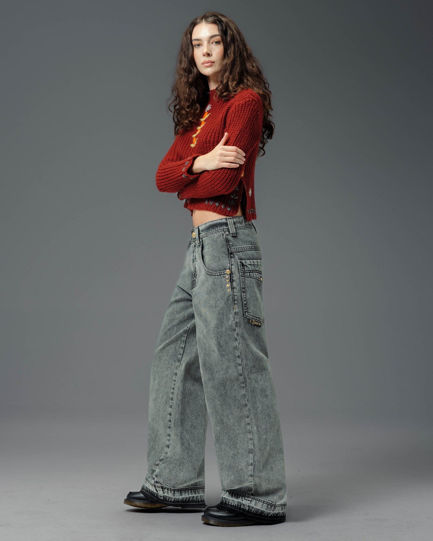 W Gambler. 23". Black Vintage.