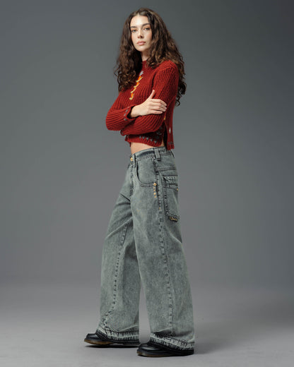 W Gambler. 23". Black Vintage.