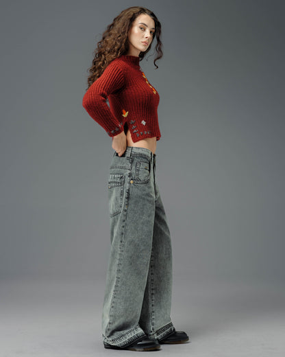 W Gambler. 23". Black Vintage.