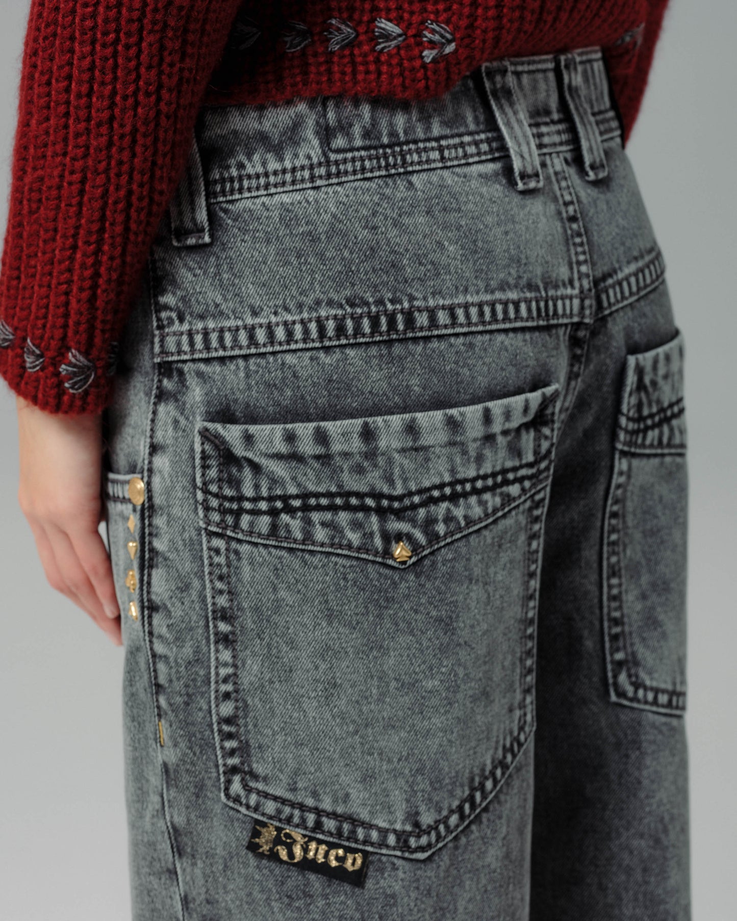 W Gambler. 23". Black Vintage.