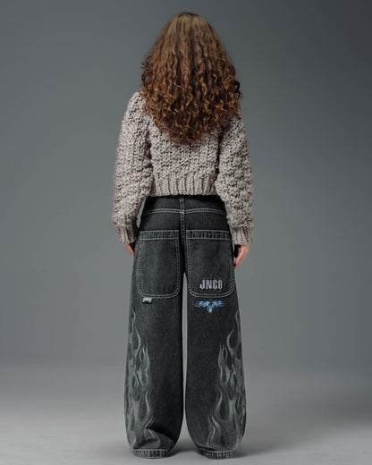 W Flame Hellfire. 26". Black Vintage.