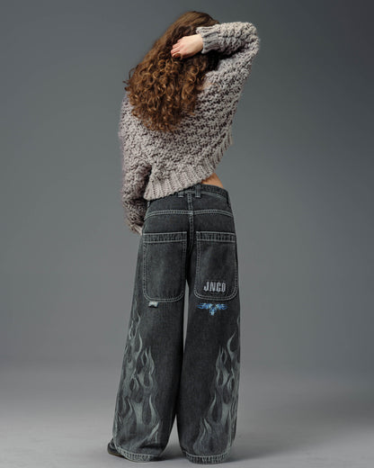 W Flame Hellfire. 26". Black Vintage.