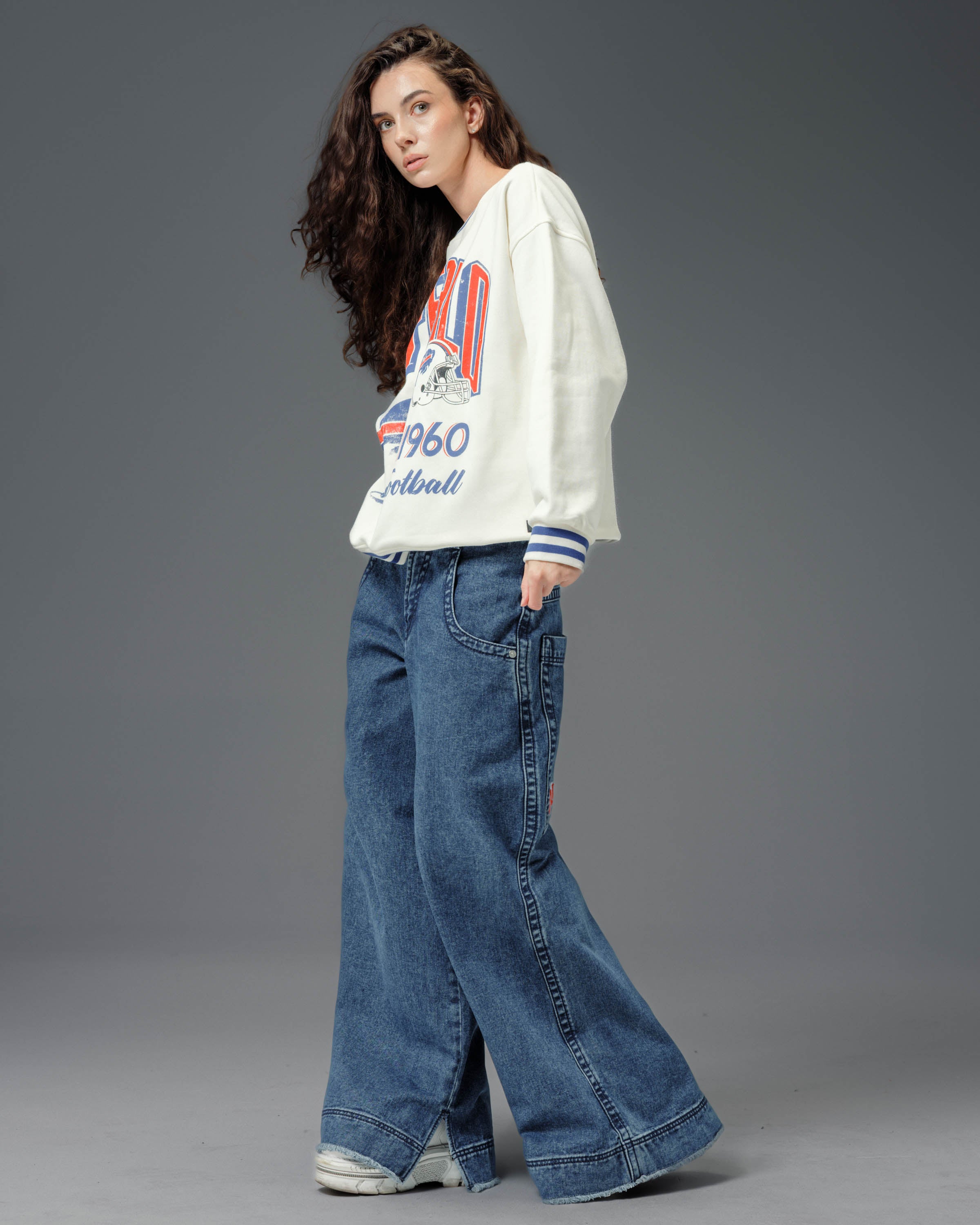 Destroyer Jeans. 32” Wide Leg. Dark Stone. – JNCO Los Angeles