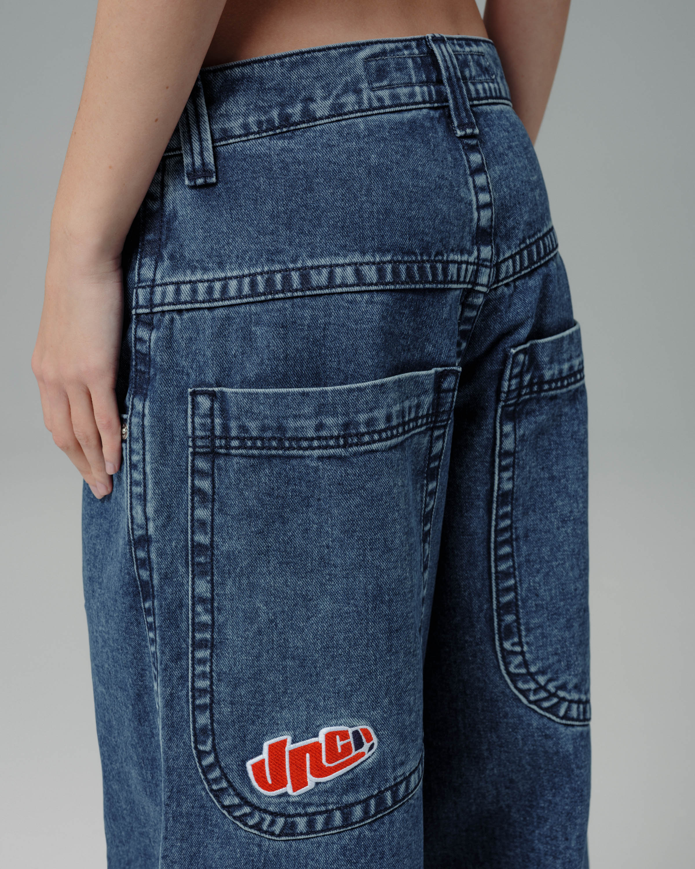 Destroyer Jeans. 32” Wide Leg. Dark Stone. – JNCO Los Angeles
