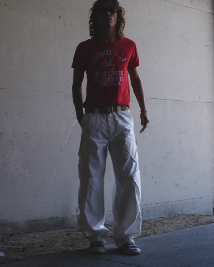 Hummer Cargo Pants. 20”. Natural.