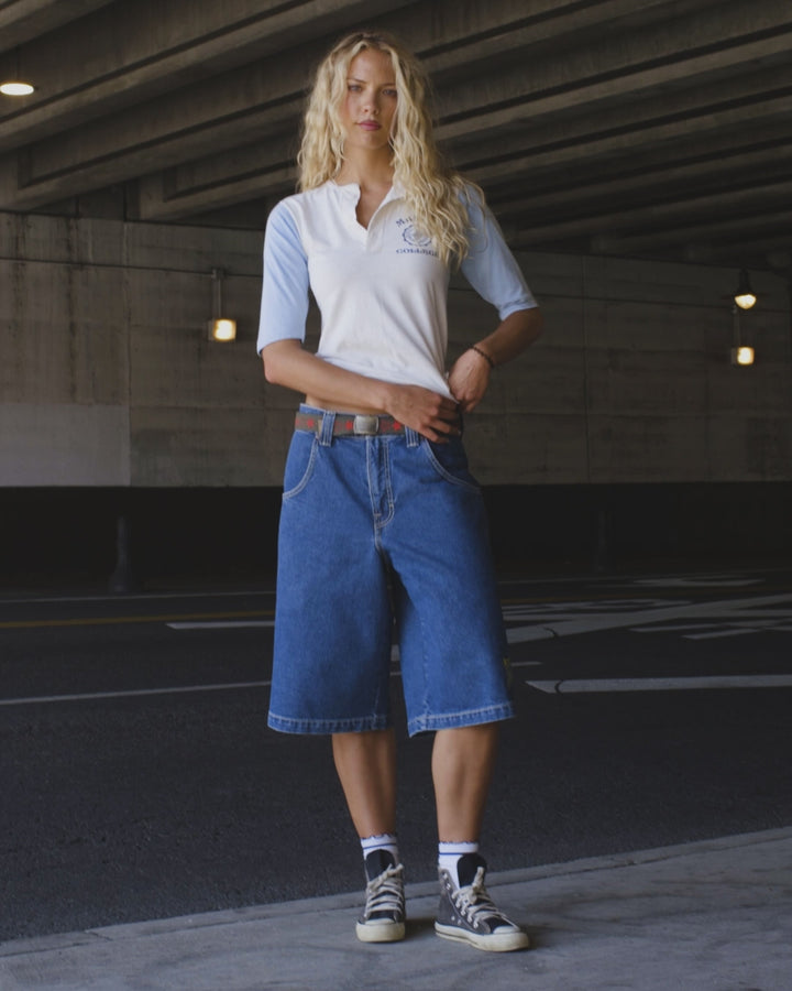 W179 Pipes Shorts. 14" Inseam. Dark Stone.