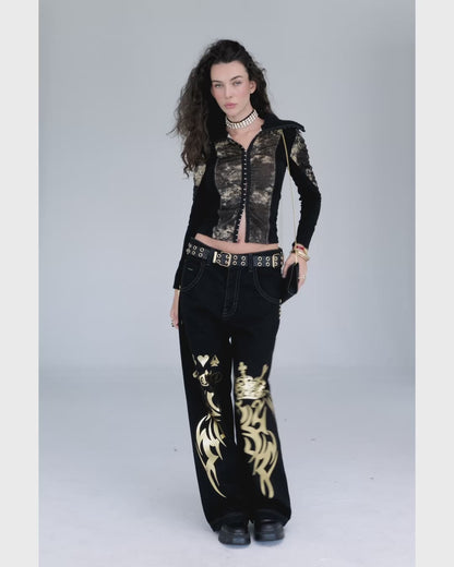 W Gambler. 23". Jet Black.