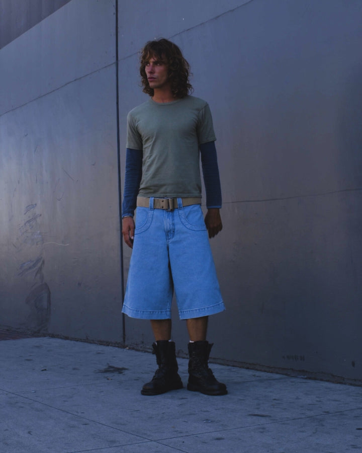 101 Twin Cannon Shorts. 14" Inseam. Antique.