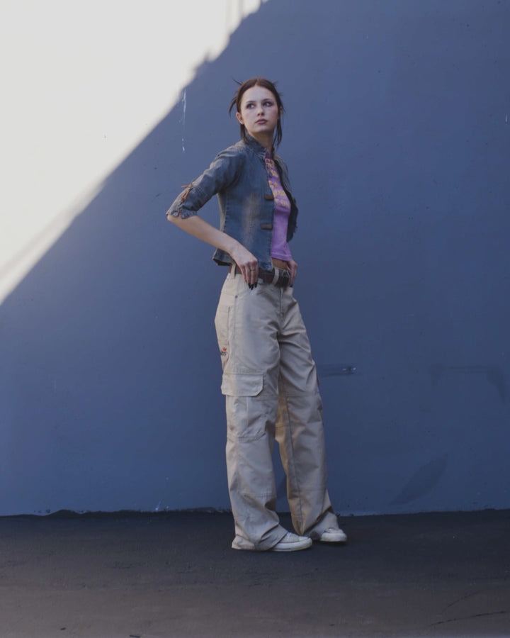W Indicator Cargo Pants. 22". Khaki.