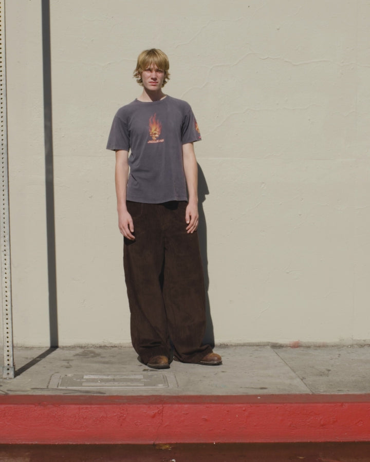101 Twin Cannon. 26". 4 Wale Corduroy. Java Brown.