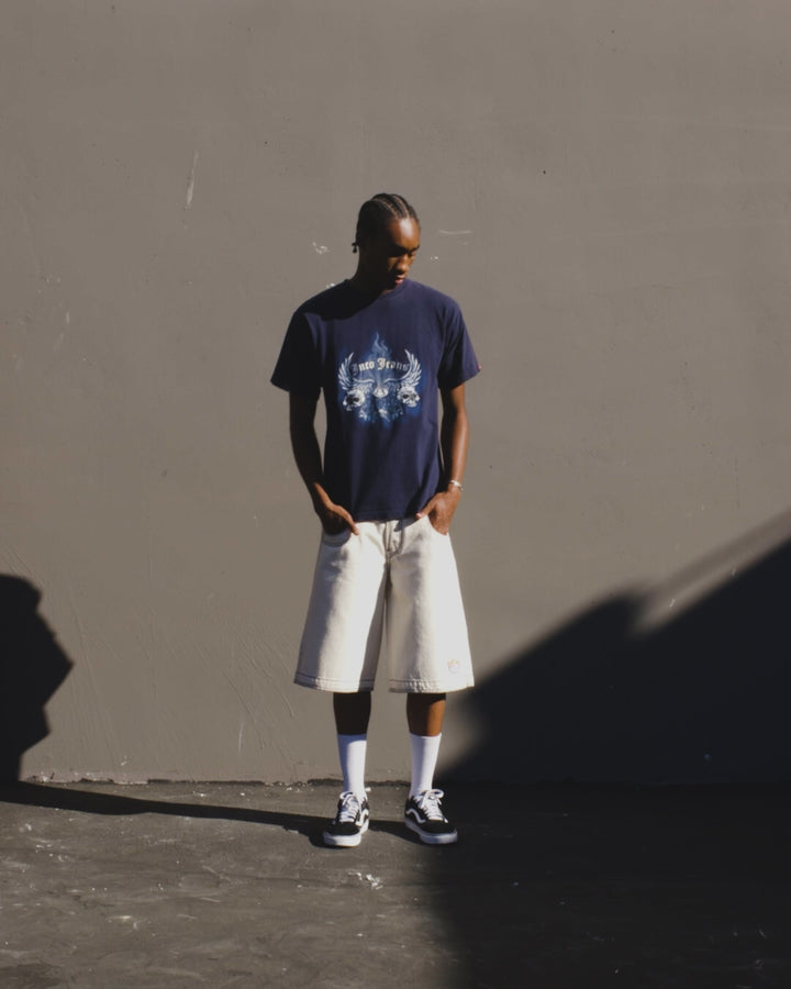 King Shorts. 14". Natural.