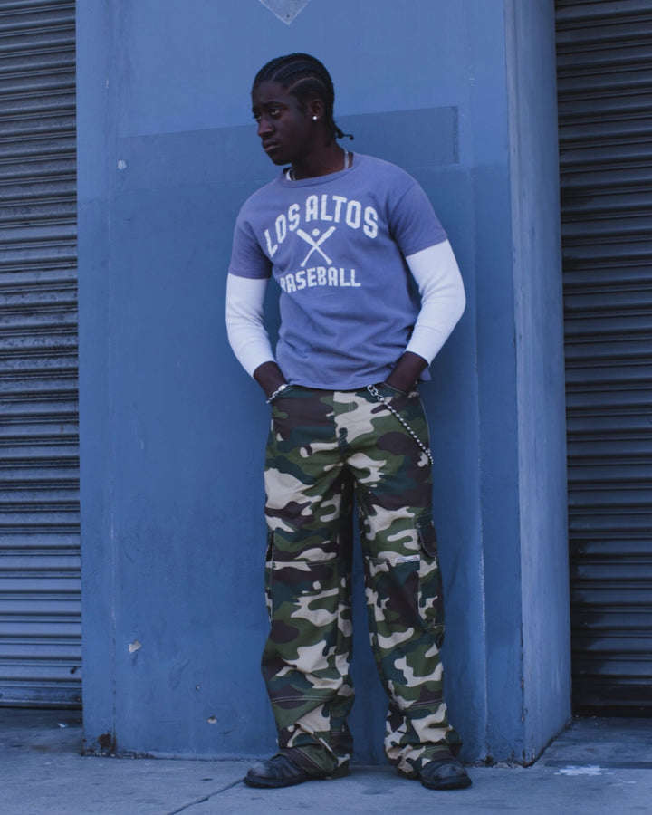 Indicator Cargo Pants. 22”. Swamp Camo.